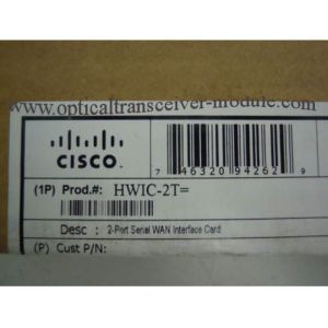 High Speed Wan Interface Card Cisco Router Modules HWIC-2T Cisco Router High