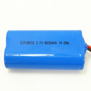 Buy cheap 3.7v 1s2p Li Ion Battery Pack ICR18650 Battery 4000mah 14.8Wh With Protection from wholesalers