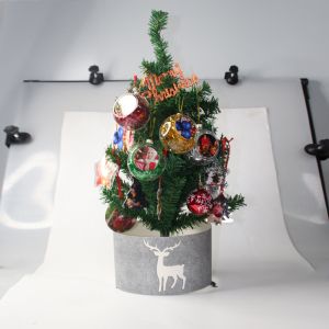 Sublimation Christmas Ball Personalized Custom Printing 8CM Glass Christmas Ball