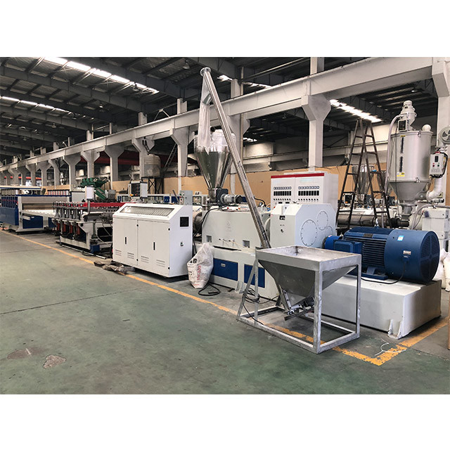 Plastic PP PE WPC Crust PVC Foam Board Extrusion Line