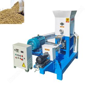 Buy cheap Floating Fish Feed pet Animal Pellet Making Machine Extruder Small product