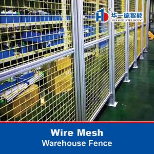 Buy cheap Wire Mesh Security Fence Aluminium Alloy Safety Fence Warehouse Fence from wholesalers