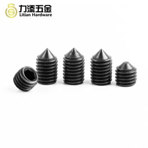 Buy cheap DIN914 stainless steel taper sleeve hexagonal bolt to fix taper sleeve screw hexagonal plunger from wholesalers