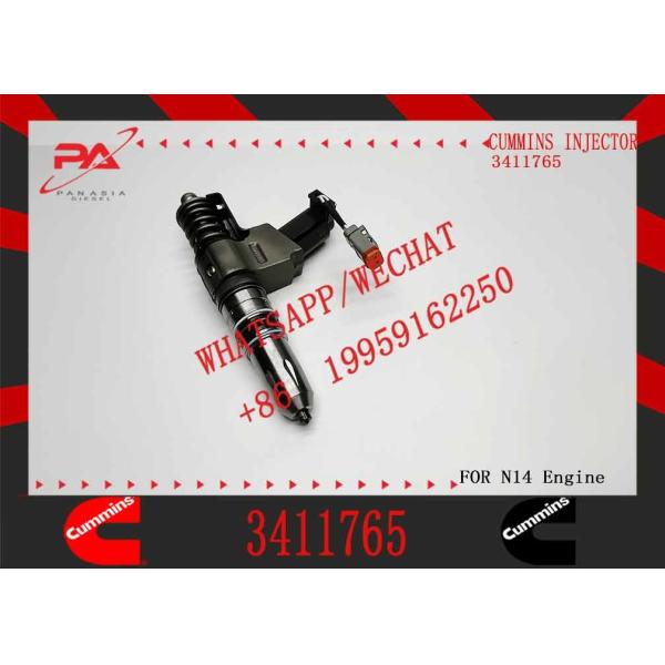 Buy cheap Fuel N14 Engine Common rail injector 3411765 3652541 3652542 3411767 from wholesalers