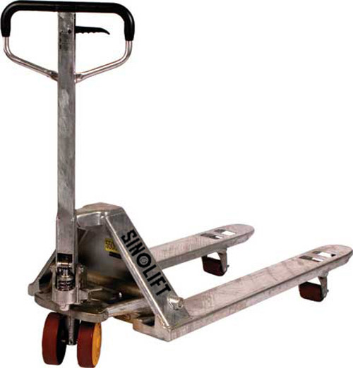 Buy cheap NPG Hot-Galvanized Hand Pallet Truck Loading Capacity 2000kg from wholesalers