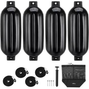 Buy cheap Boat Fender 4 Pack Boat Bumpers Fenders with 4 Ropes from wholesalers