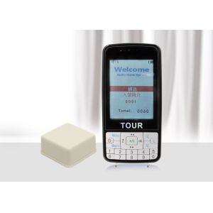Buy cheap Digital Automatic Explanation Audio Guide Systems 2.8 Inches Display from wholesalers
