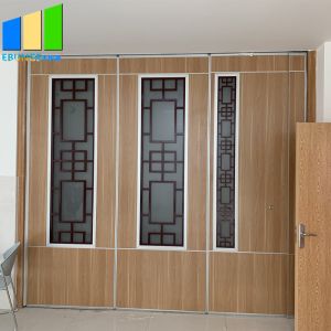 Buy cheap Moveable Sliding Partition Walls Include Grill Glass Design With Aluminum Frame from wholesalers