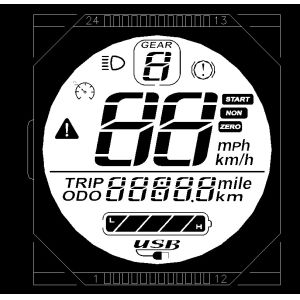 Buy cheap 7 Segment LCD Display Instrumentation LCD Module FSTN LCD Display from wholesalers