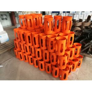 Buy cheap Hard Elastic Spring Casing Centralizer , Simple Structure Casing Accessories product