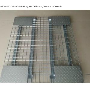 Wire Mesh Tray Practical Heavy Duty Pallet Rack Wire Mesh Decking For Shelving