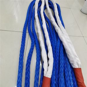 30mmx220m Blue Uhmwpe Rope 12 Strand Marine Braided Spectra Cord