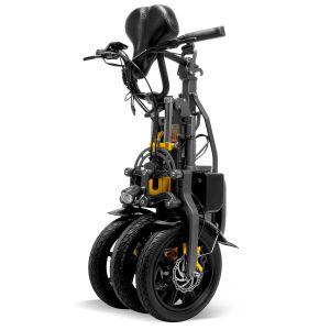 Buy cheap On sale Quick Folding Electric Road Scooter Double Batteries from wholesalers