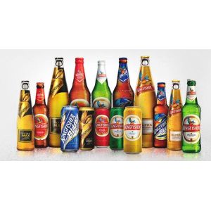 Buy cheap beer label metalized paper China supplier printing beer bottle labels for india market 60g 70g 75g 80g 100g high wet st from wholesalers