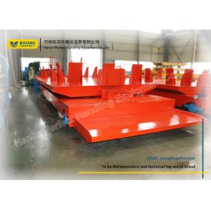 Buy cheap Special Shaped Rail Transfer Cart Wagon With Polyurethane Solid Wheels from wholesalers
