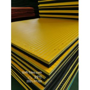 Professional Judo Wooden Tatami Eva Puzzle Mat 25mm Thickness