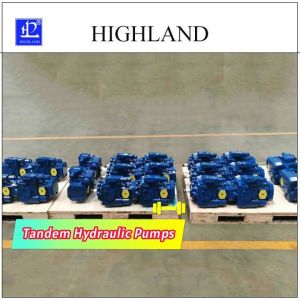 Buy cheap Wide Range Tandem Hydraulic Pumps With Multiple Control Modes from wholesalers