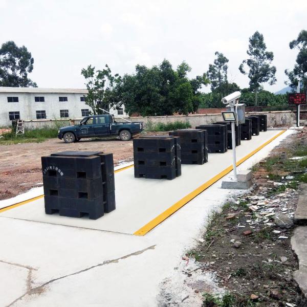 Buy cheap Heavy Duty Structure 120 Ton Modular Truck Scale Weighbridge from wholesalers