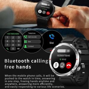 Personalised Men Smart Watch Comely Sports Big Screen Bluetooth Calling Leisure