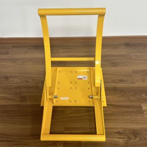 Powder-coated Barricade Constructed Using Bending and Welding Technology