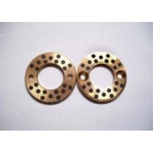 Buy cheap Copper Cast Bronze BearingsThrust Washer With Solid Lubricant Plugs from wholesalers