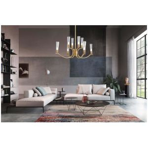 Buy cheap Customizable Copper Glass Chandelier Multiple Sizes Available from wholesalers