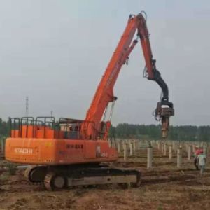 Buy cheap 32Mpa Photovoltaic Pile Driver - High Construction Efficiency & Solar Project product