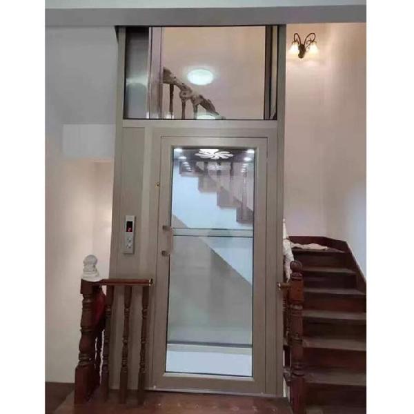 Buy cheap 220V MRL Stainless Steel Deck-Floor Elevator with Microprocessor Control from wholesalers