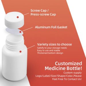 Buy cheap 120ml Polyethylene Plastic Pill Bottle For Capsules Glossy Surface from wholesalers