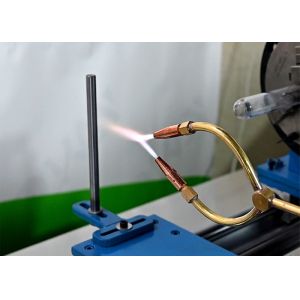 Buy cheap 5-45 Chuck Hole Glass Lathe Machine 1KW For Quartz Glass Tube from wholesalers