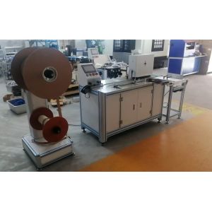 China Iron Metal Double Loop Wire Twin Ring Spiral Coil Cutting Binding Closing Pressing Machine Equipment For Notebook Calender on sale
