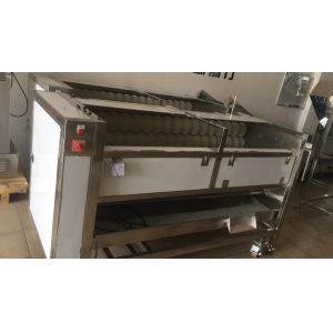 Buy cheap Apricot Peach Fresh Potato Ginger Washing And Peeling Machine Kitchen 3 KW from wholesalers