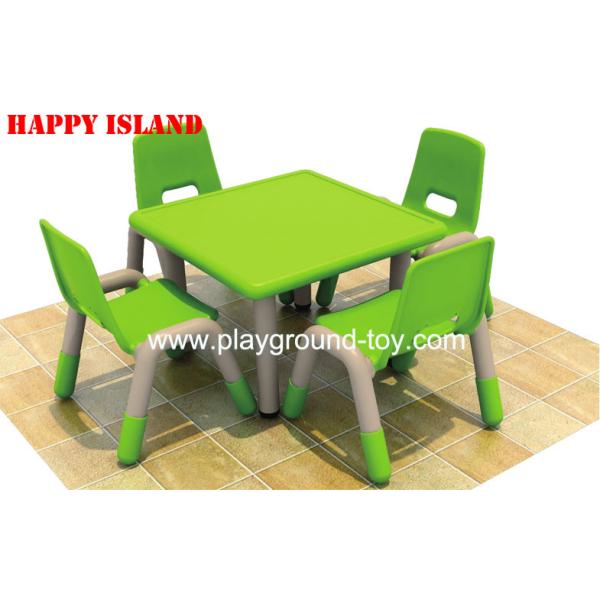 Buy cheap Imported Plastic Kindergarten Classroom Furniture Square Learning Table from wholesalers