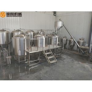Buy cheap SUS 2000L Microbrewery Brewing Equipment For Craft Beer Complete Whole Set With Hopper from wholesalers