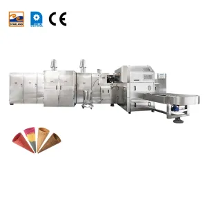 Buy cheap 55 Baking Plates Automatic Sugar Cone Production Line from wholesalers