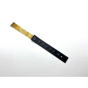 China Texture Coating 1x3 Matrix Membrane Switch Keypad Suppliers With Perimeter Emboss All Keys on sale China Texture Coating 1x3 Matrix Membrane Switch Keypad Suppliers With Perimeter Emboss All Keys on sale