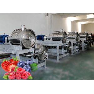 Buy cheap Customized Berry Processing Machinery For Berry Juice Production Line from wholesalers