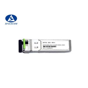 Buy cheap 1290/1310 SFP28 Transceiver Module Applicable For 40Km SMF Connection from wholesalers