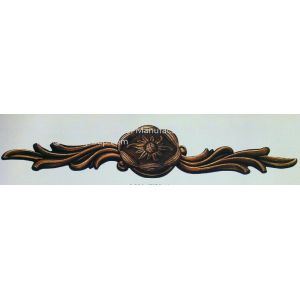 Buy cheap Cabinet metal onlays L230mm*W28mm,zinc alloy,iron alloy,size & finish can be OEM. from wholesalers