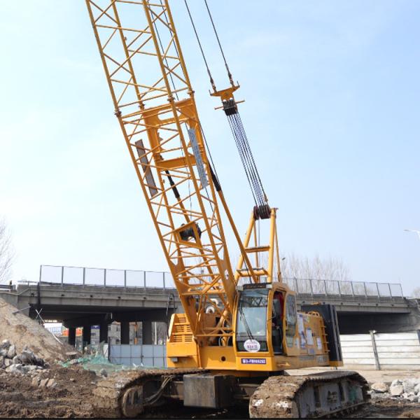 Buy cheap 298kW Engine Power 100T Crawler Crane PLC Control System And 100000kg Operating Weight from wholesalers