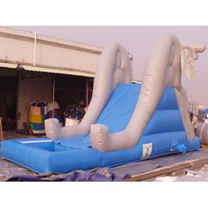 Buy cheap Commercial Inflatable Water Slide Pool For Kids Amusement Games from wholesalers