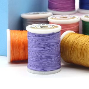Buy cheap Hand Sewing 0.8mm Flat Waxed Thread Made of 100% Polyester for Leather Projects from wholesalers