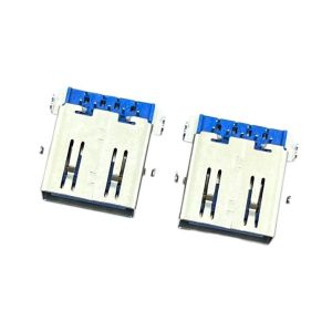 LCP RVS Female USB Socket Connector USB 3.0 9 Pin 1.8AMP PCB Mount