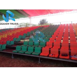 Buy cheap Scaffolding system seating assemble grandstand event scaffolding bleachers from wholesalers