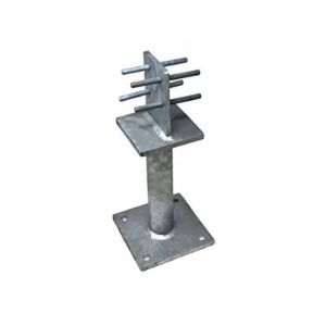 Buy cheap Drilling Process Hot Dip Galvanized Welded Ground Anchor Column Foundation Pipe Bracket from wholesalers