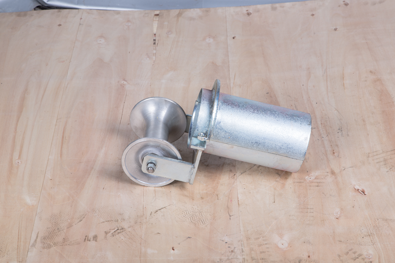 Buy cheap Robust Steel Cable Entry Bellmouth Roller with 1-Year Warranty and 4.3kg Weight for Easy Wire Feeding from wholesalers