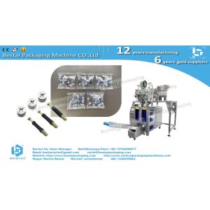 Buy cheap Automatic pouch packing machine with two counting bowls for self tapping screw and plastic expansion wall plug from wholesalers