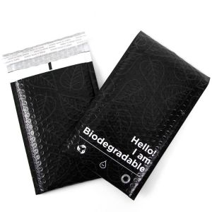 Buy cheap Ultralight Black Plastic Mailer Shipping Bags Moistureproof Biodegradable from wholesalers