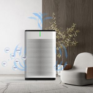 Buy cheap CADR 350m3/H Plasma Air Sterilizer Hepa Filter UV light With Dust Sensor from wholesalers