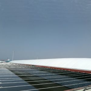 Rectangular Double Membrane Gas Holder For Lagoon Customized Size